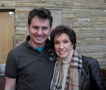 At the Country Music Hall of Fame and Museum on December 1, 2010, with Garner Byram from Waynesboro, Virginia